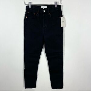 RE/DONE 90s Ultra High Rise Skinny Ankle Crop Jeans